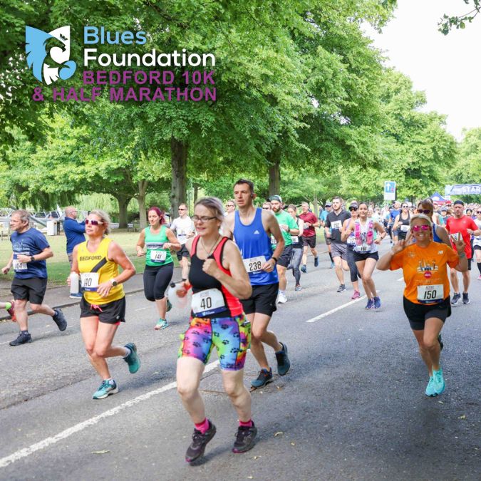 ATW Blues Foundation Bedford 10K and Half Marathon July 2023, Bedford, England, United Kingdom