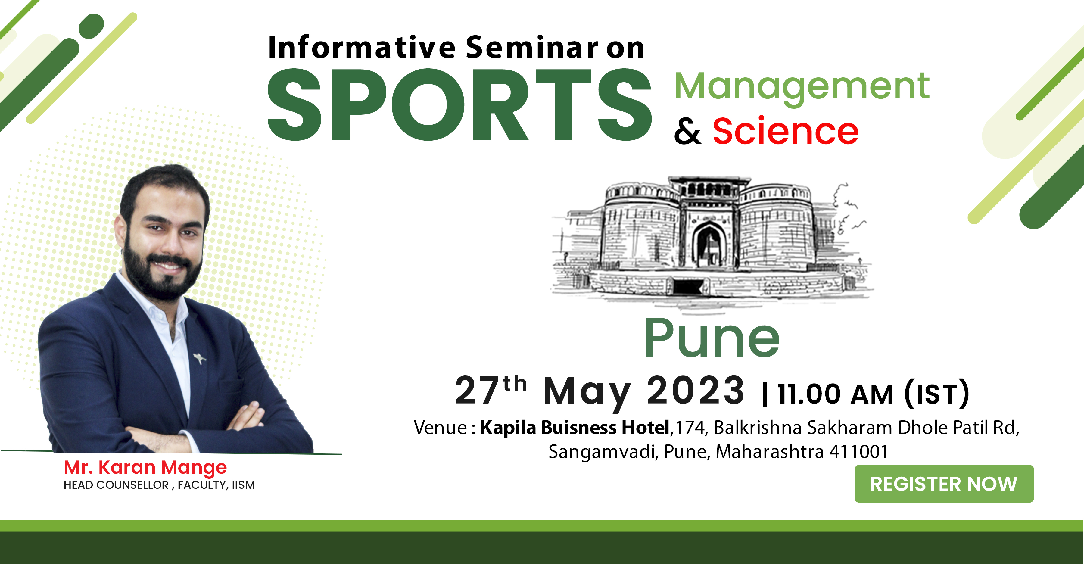 Informative Seminar on Sports Management and Sports Science | Pune | IISM Mumbai, Pune, Maharashtra, India