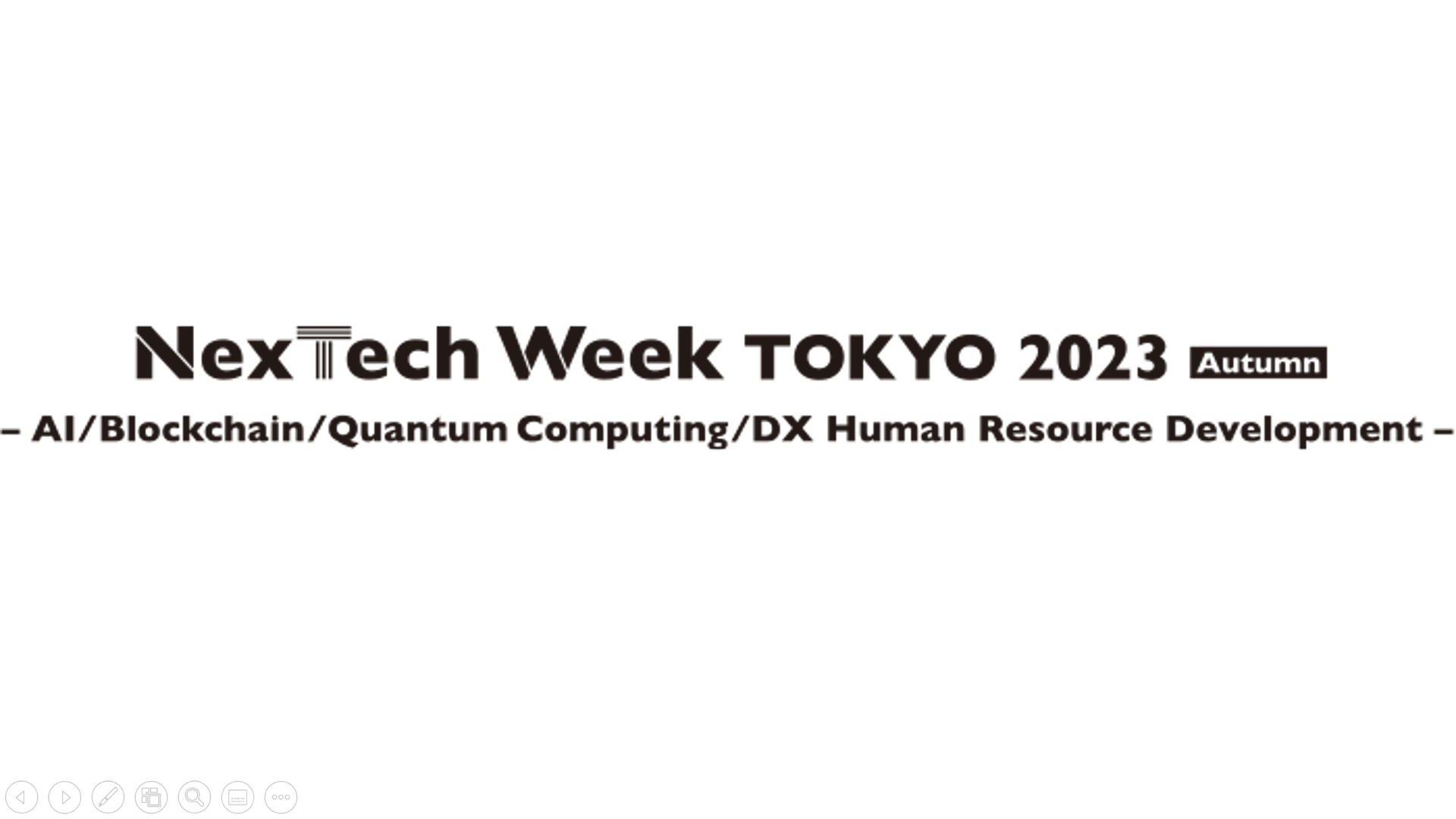NexTech Week Tokyo 2023 [Autumn], Chiba City, Kanto, Japan