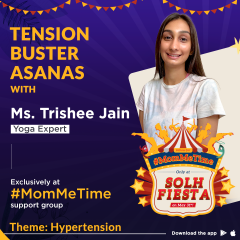 Tension Buster Asanas by Trishee Jain | Solh Fiesta