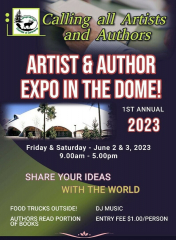 Artist and Author Expo in the Dome