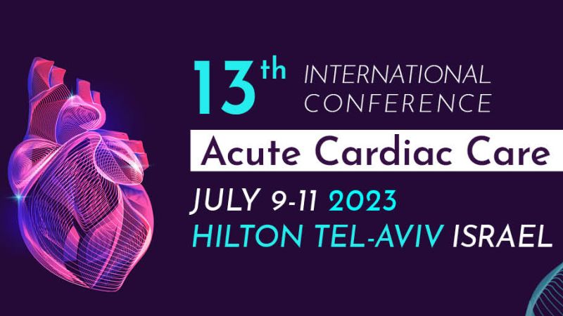 The 13th International Conference on Acute Cardiac Care 2023., Tel Aviv Jaffa, Israel