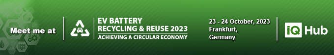EV BATTERY RECYCLING & REUSE 2023, Frankfurt,,Hessen,Germany