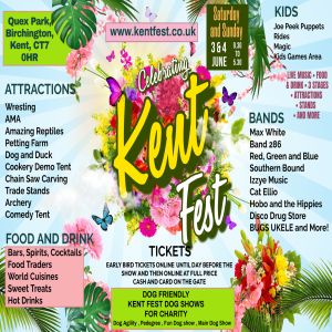 THE KENT FEST - THE MUSIC FESTIVAL WITH A DIFFERENCE AND EVEN WELCOMES DOGS, Birchington, England, United Kingdom