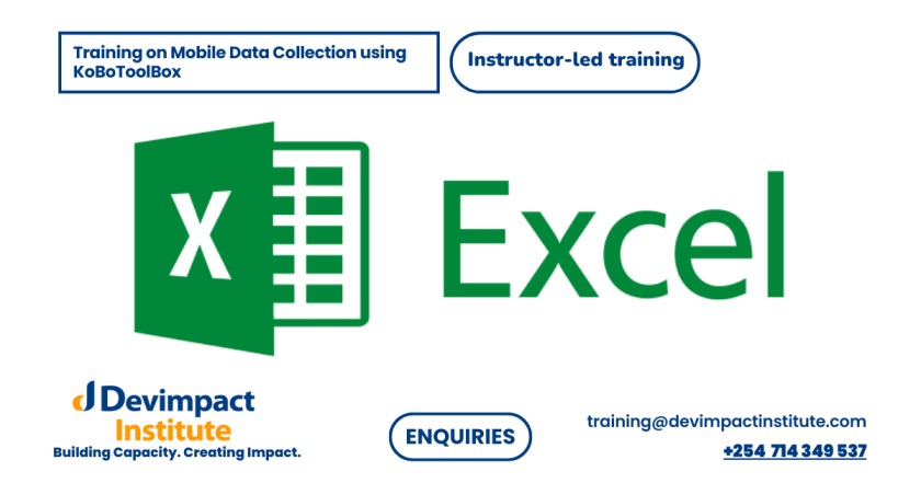 Financial Modeling using Excel, Devimpact Institute, Nairobi, Kenya