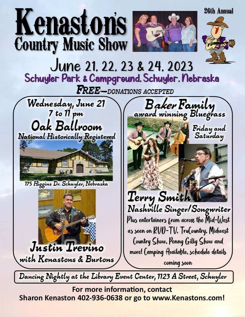 Kenaston's Country Music Show 26th Annual, Schuyler, Nebraska, United States