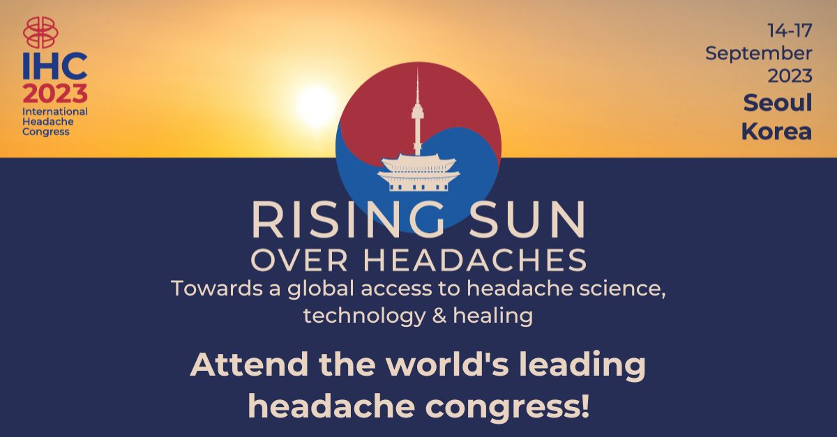 The International Headache Congress | IHC 2023 | Seoul, Republic of Korea | 14-17 September 2023, Gangnam-gu, Seoul, South korea