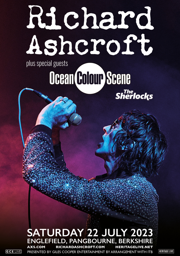 RICHARD ASHCROFT + OCEAN COLOUR SCENE + THE SHERLOCKS, Reading, England, United Kingdom