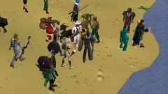I'd have imagined Varrock to be a busier place
