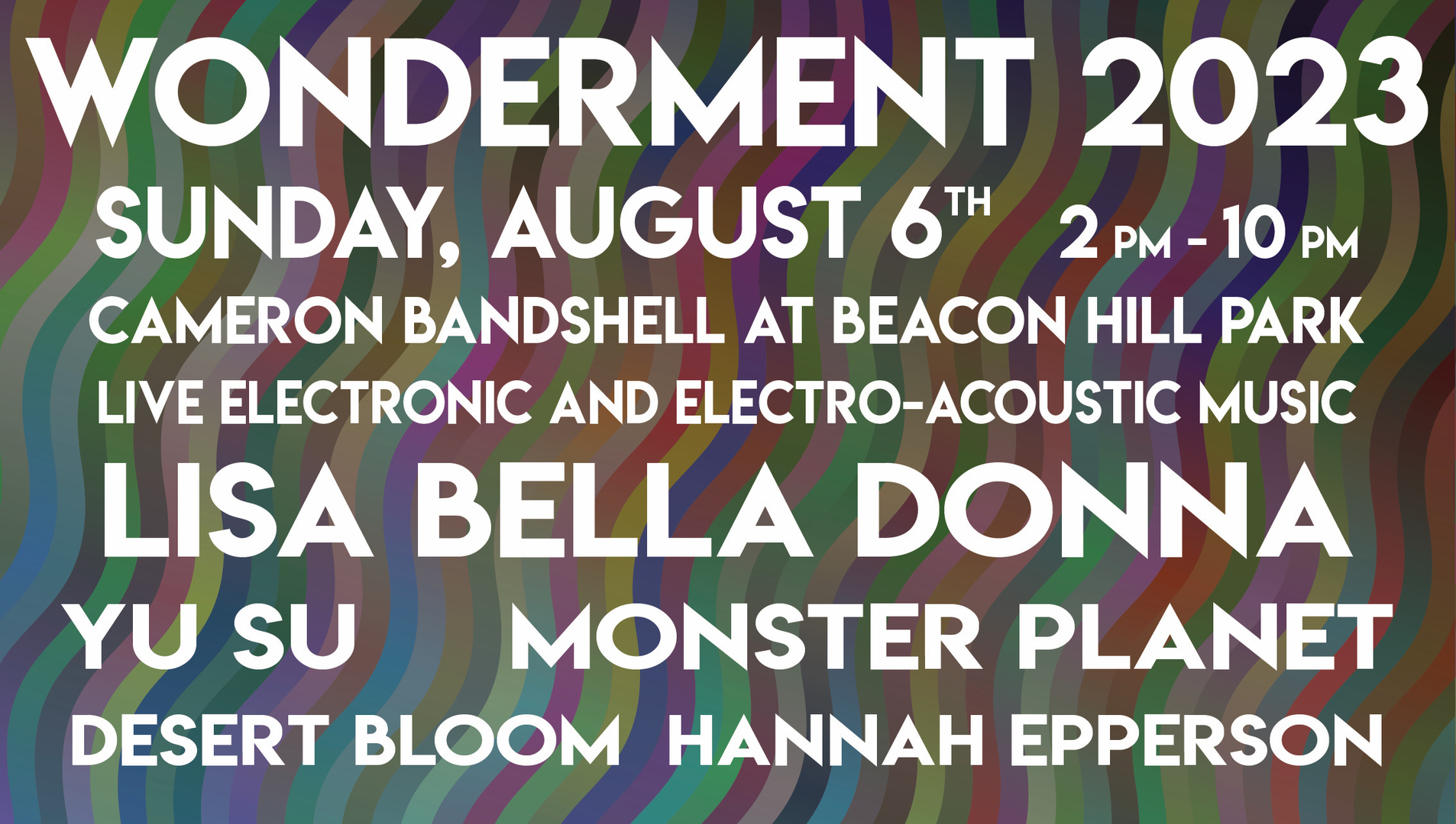 Wonderment Festival: 8th Edition: Beacon Hill Park, Victoria, British Columbia, Canada