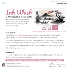 Ink Wash Painting Workshop