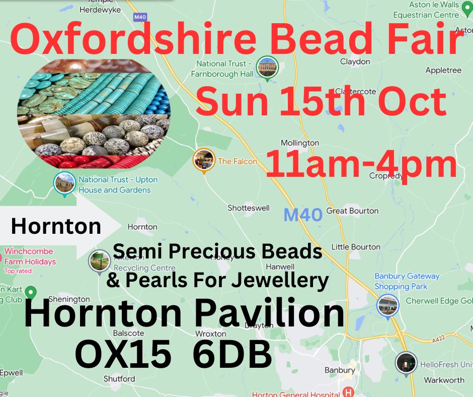 Oxfordshire Bead Fair, Banbury, England, United Kingdom