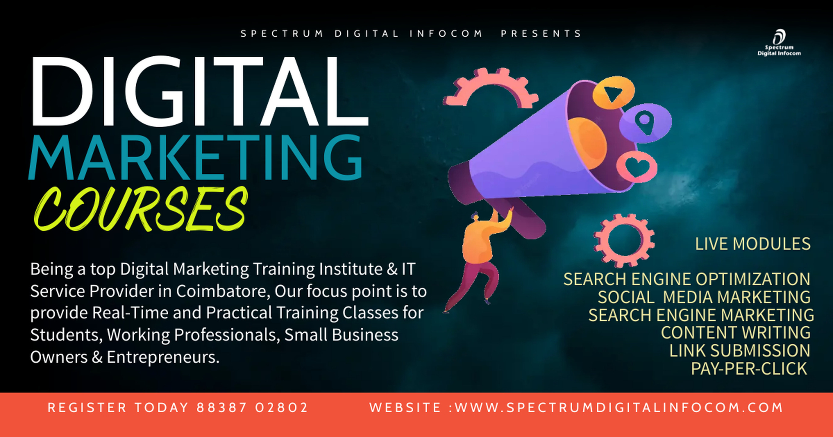 digital marketing course in coimbatore@321, Online Event