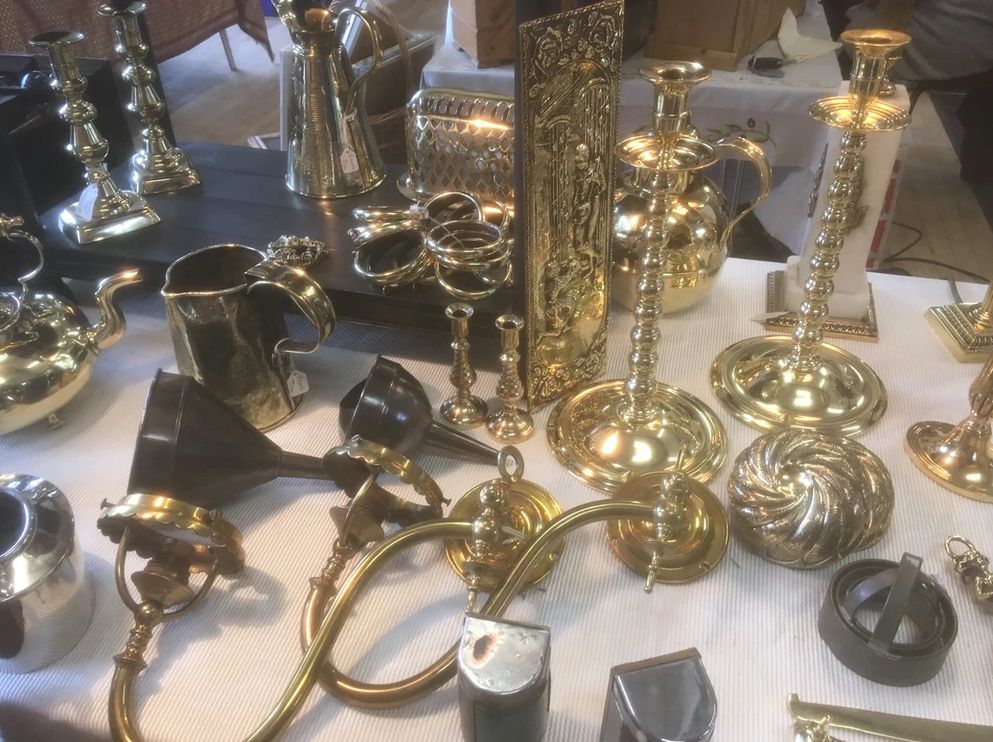 Antique and Collectors Fair at Victory Hall, Mobberley Sunday 11th June 2023, Mobberley, England, United Kingdom