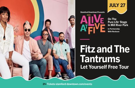 Fitz and the Tantrums at Alive at Five, Stamford, Connecticut, United States