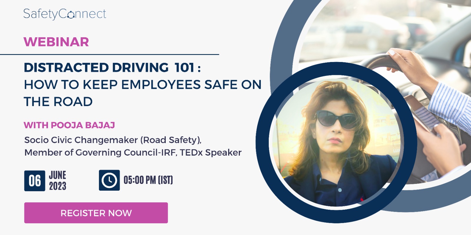 Distracted Driving 101: How to Keep Employees Safe on the Road, Online Event