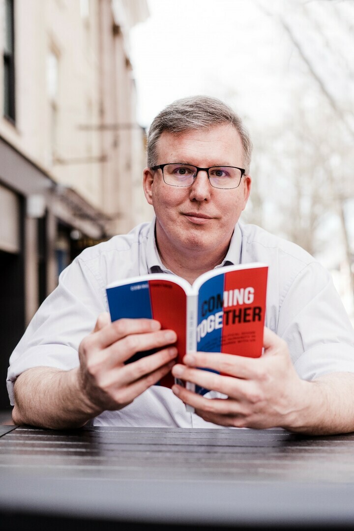 Author Sean McCutcheon book signing at Barnes and Noble, Greensboro, North Carolina, United States
