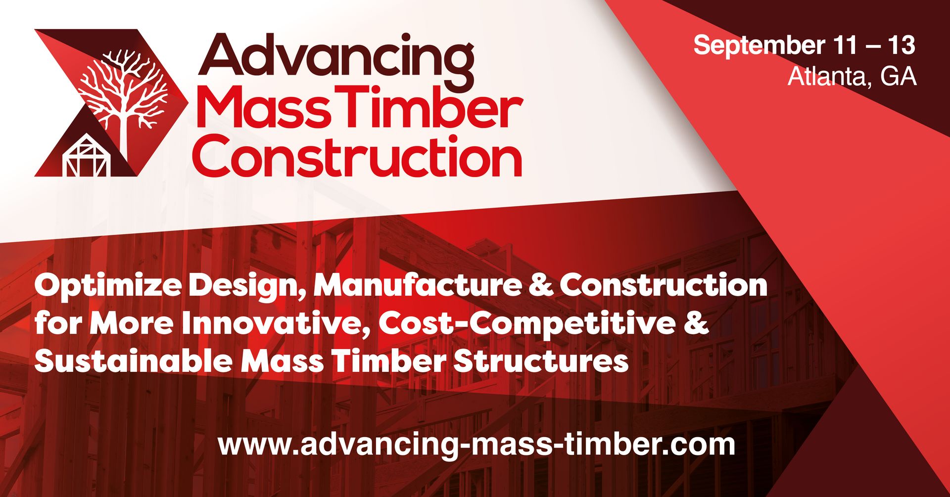 Advancing Mass Timber Construction 2023 | September 11 - 13 | Atlanta, GA, Atlanta, Georgia, United States