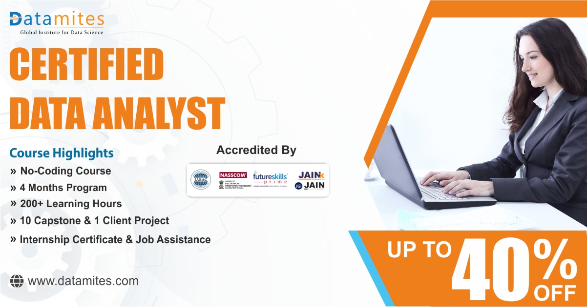 Certified Data Analyst Course In Delhi, Online Event