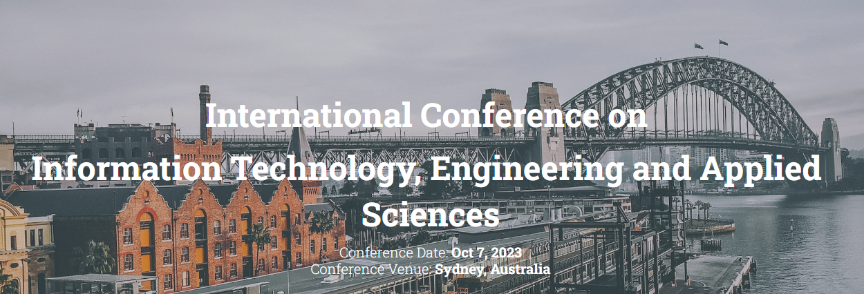 International Conference on Information Technology, Engineering and Applied Sciences, Online Event