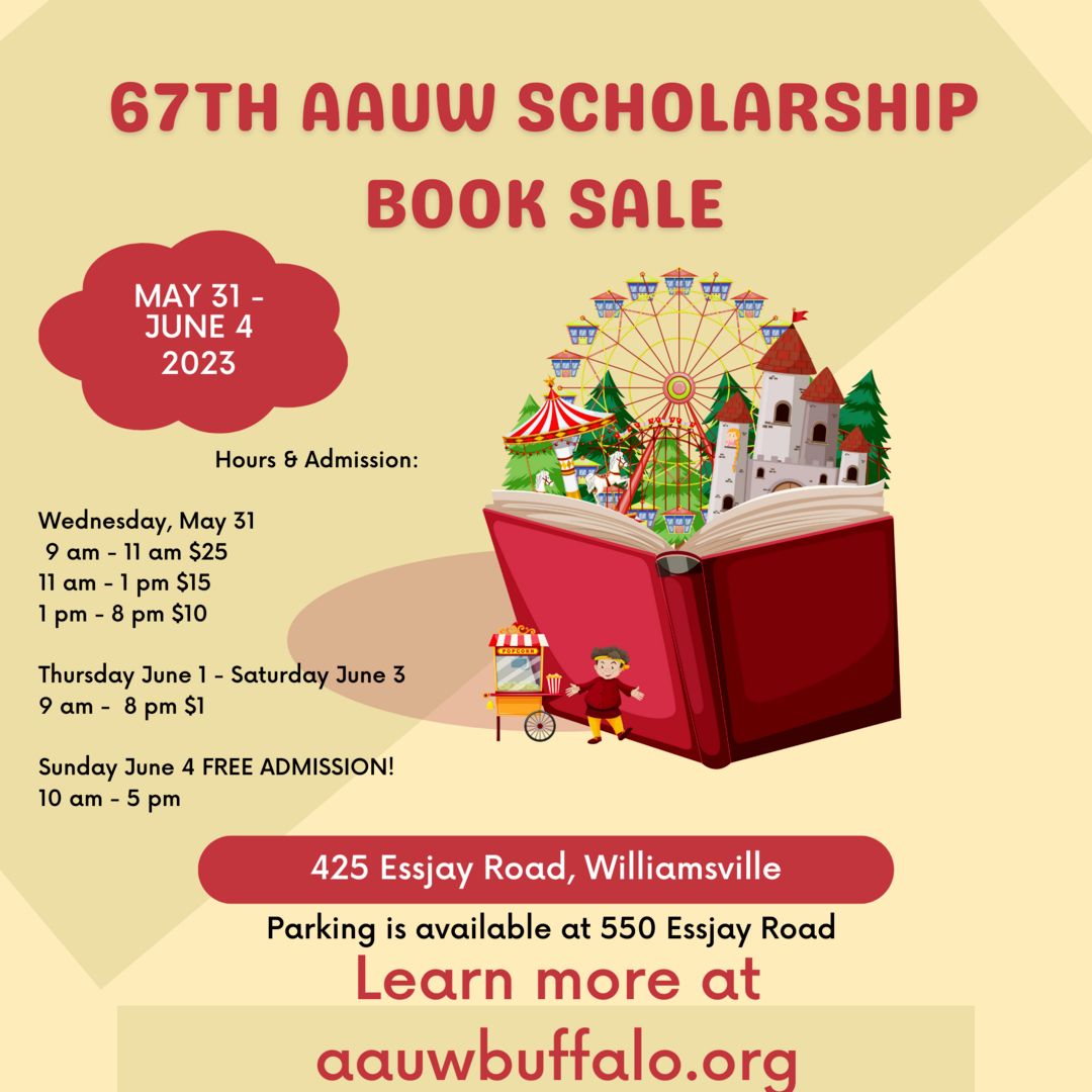 67th Annual AAUW Scholarship Book Sale, Buffalo, New York, United States