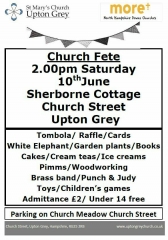 St Mary's Upton Grey Fete