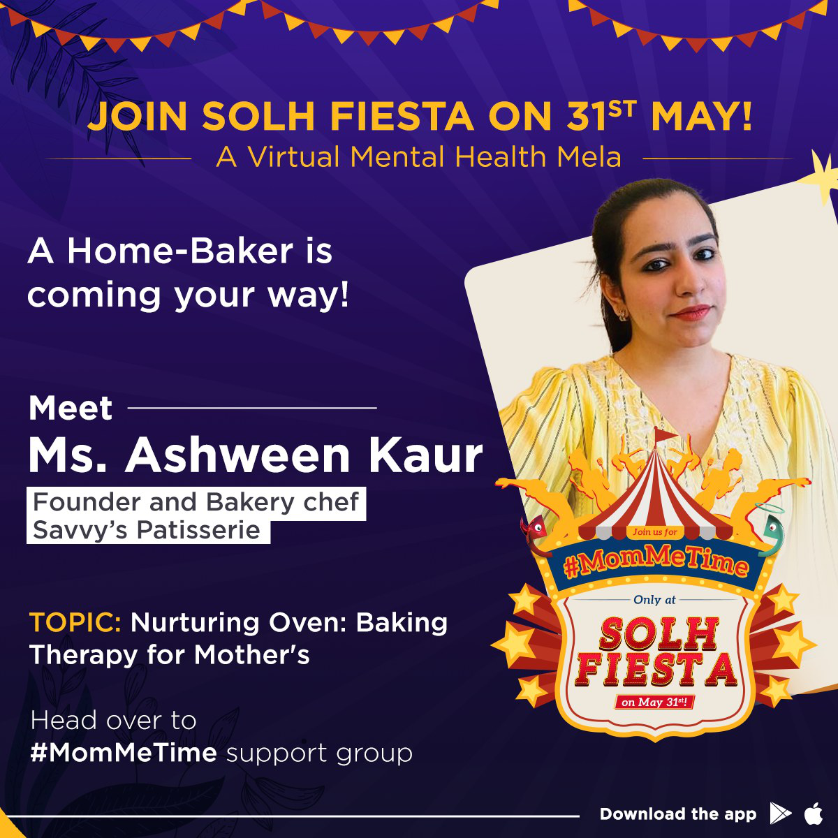 Baking as Therapy for Mothers by Ashween Kaur | Solh Fiesta, Online Event