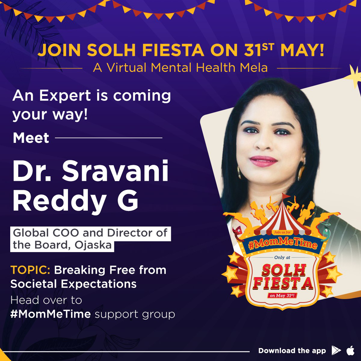 Breaking Free from Societal Expectations by Dr. Sravani | Solh Fiesta, Online Event