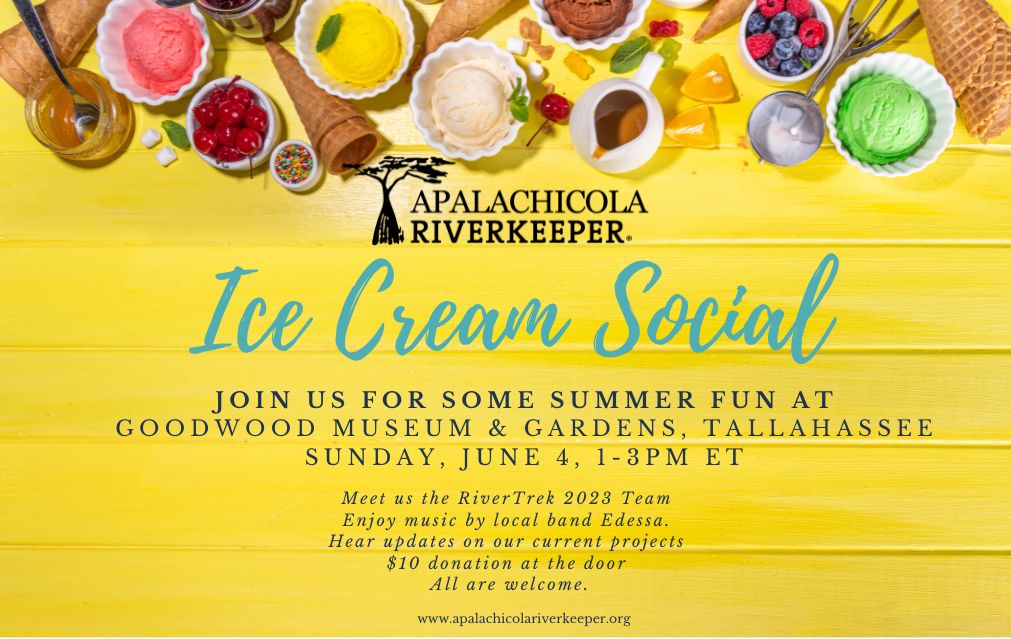 Ice Cream Social with Apalachicola Riverkeeper, Tallahassee, Florida, United States