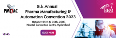 5th Annual Pharma Manufacturing & Automation Convention 2023