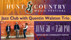 Jazz Club with Quentin Walston Trio