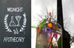 Midnight Apothecary ROOF GARDEN BAR AND UNDERGROUND TOUR