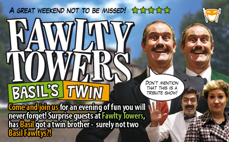 Fawlty Towers Basil's Twin 08/09/2023, Milton Keynes, England, United Kingdom