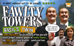 Fawlty Towers Basil's Twin 08/09/2023
