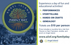 Family Day at Angel Island Immigration Museum