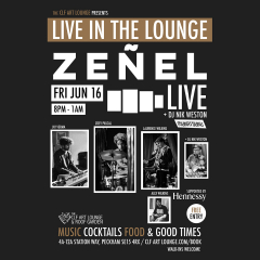 Zenel Live In The Lounge, Free Entry