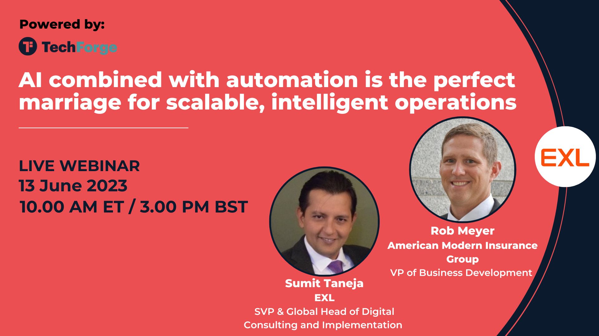 Webinar - AI Combined with Automation is the Perfect Marriage for Scalable Intelligent Operations, Online Event