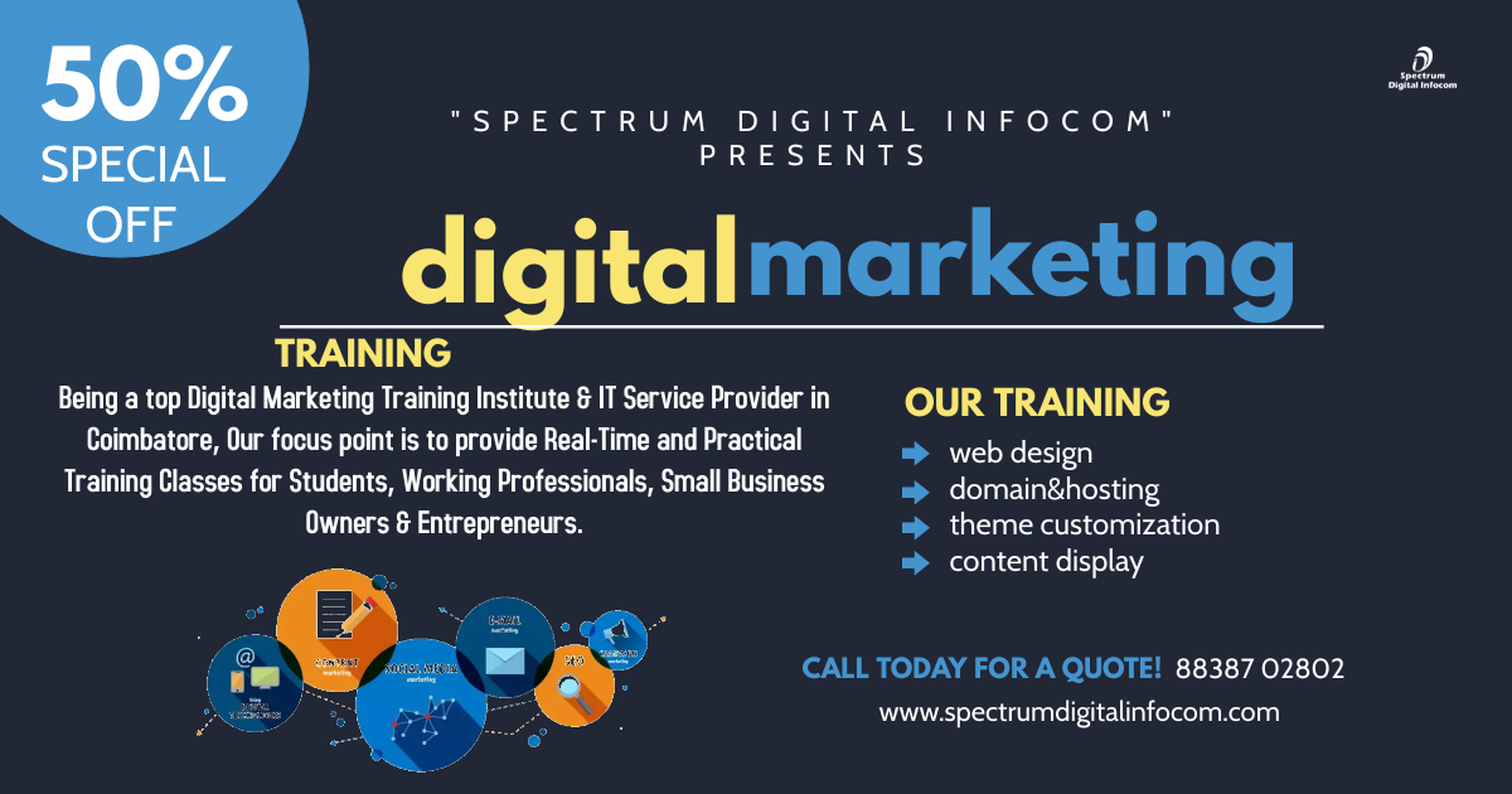 digital marketing training in Coimbatore@0909, Online Event