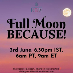 Full Moon Light Warrior Call with Nidhu B Kapoor!