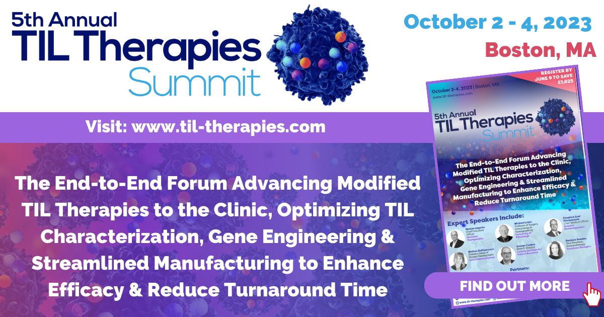 TIL Therapies Summit 2023, Boston, Massachusetts, United States