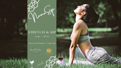 Stretch and Sip Yoga with Happy Body Yoga at Averill House Vineyard select Saturdays· Brookline, NH