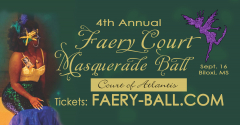 4th Annual Faery Court Masquerade Ball Fundraiser: Court of Atlantis