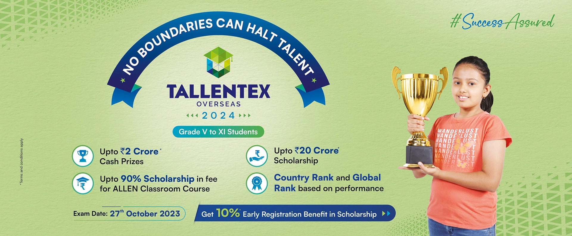 TALLENTEX Overseas 2024 - The Biggest Talent- Scholarship Exam in Gulf Countries, Dubai, Abu Dhabi, Sharjah,Dubai,United Arab Emirates