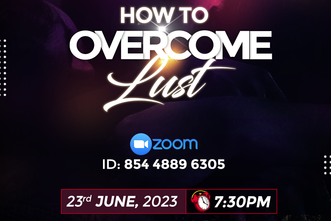 LUST - How to overcome - Online and In Person, Online Event