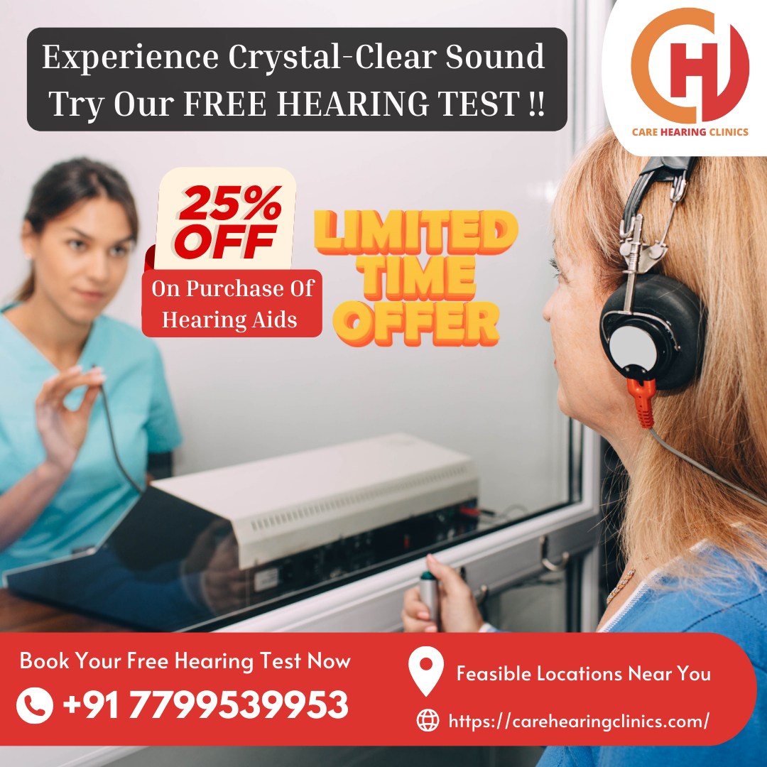 Free Hearing Evaluation Test | Hearing Loss Evaluation At Free Of Cost | Hearing Evaluation Test AT No Cost | Hearing Evaluation Test For Free, Hyderabad, Telangana, India