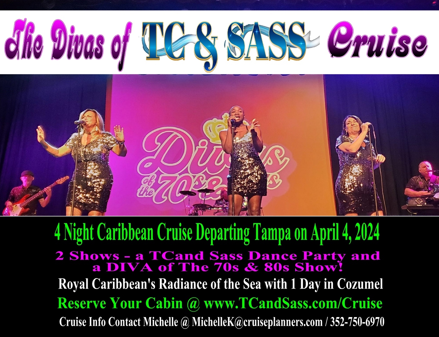 The DIVAS of TC and Sass 2024 Cruise, Tampa, Florida, United States