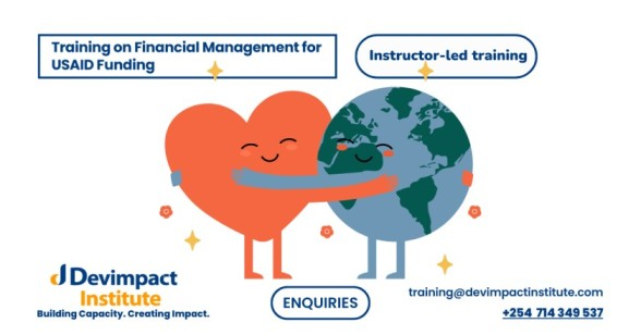 Training on Monitoring and Evaluation for Humanitarian Programs, Devimpact Institute, Nairobi, Kenya