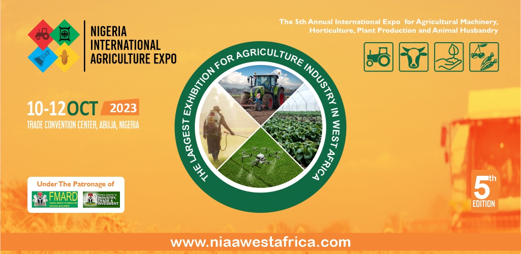 Nigeria International Agriculture Expo (NIA Expo), KM 8 Umaru Musa Yar'Adua Road, 900108, Lugbe, Fede,Abuja (FCT),Nigeria