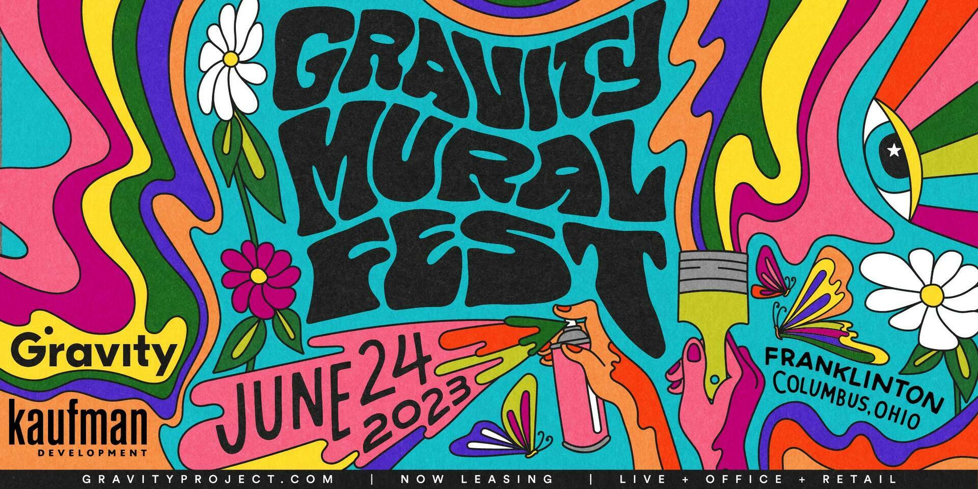 Gravity Mural Fest, Columbus, Ohio, United States