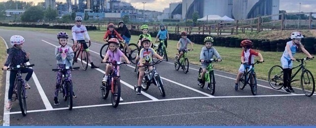 Hooton Bike Club. Weekly safe cycling for children (3-15 yrs old) and parents., Ellesmere Port, England, United Kingdom